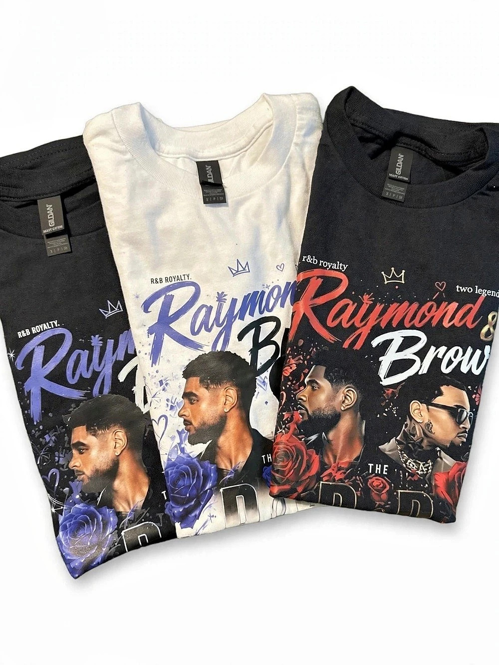 Raymond Brown Graphic T-Shirt 3-Pack